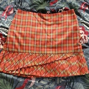 Plaid skirt